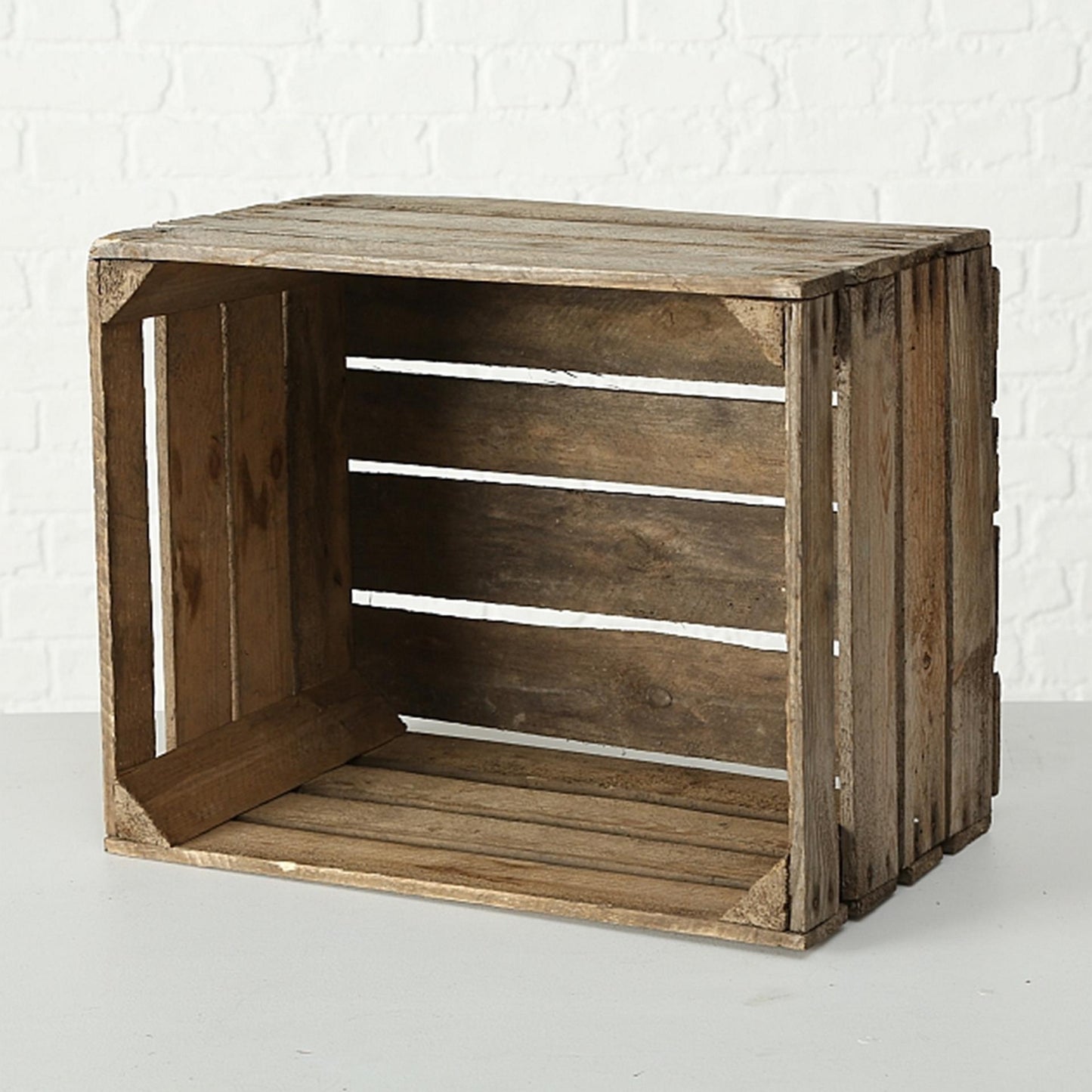 Boltze home boîte de vente aux enchères lea bois 50x40x30cm