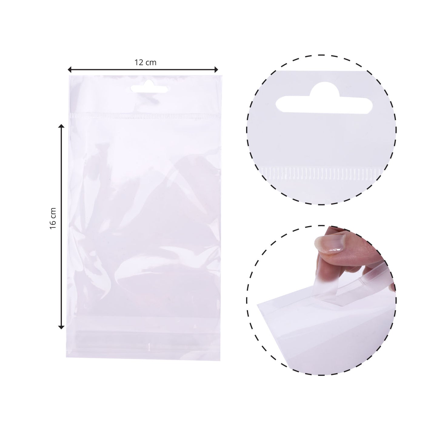 Vaessen creative • sachet d'étiquettes 12x16cm a6 100pcs