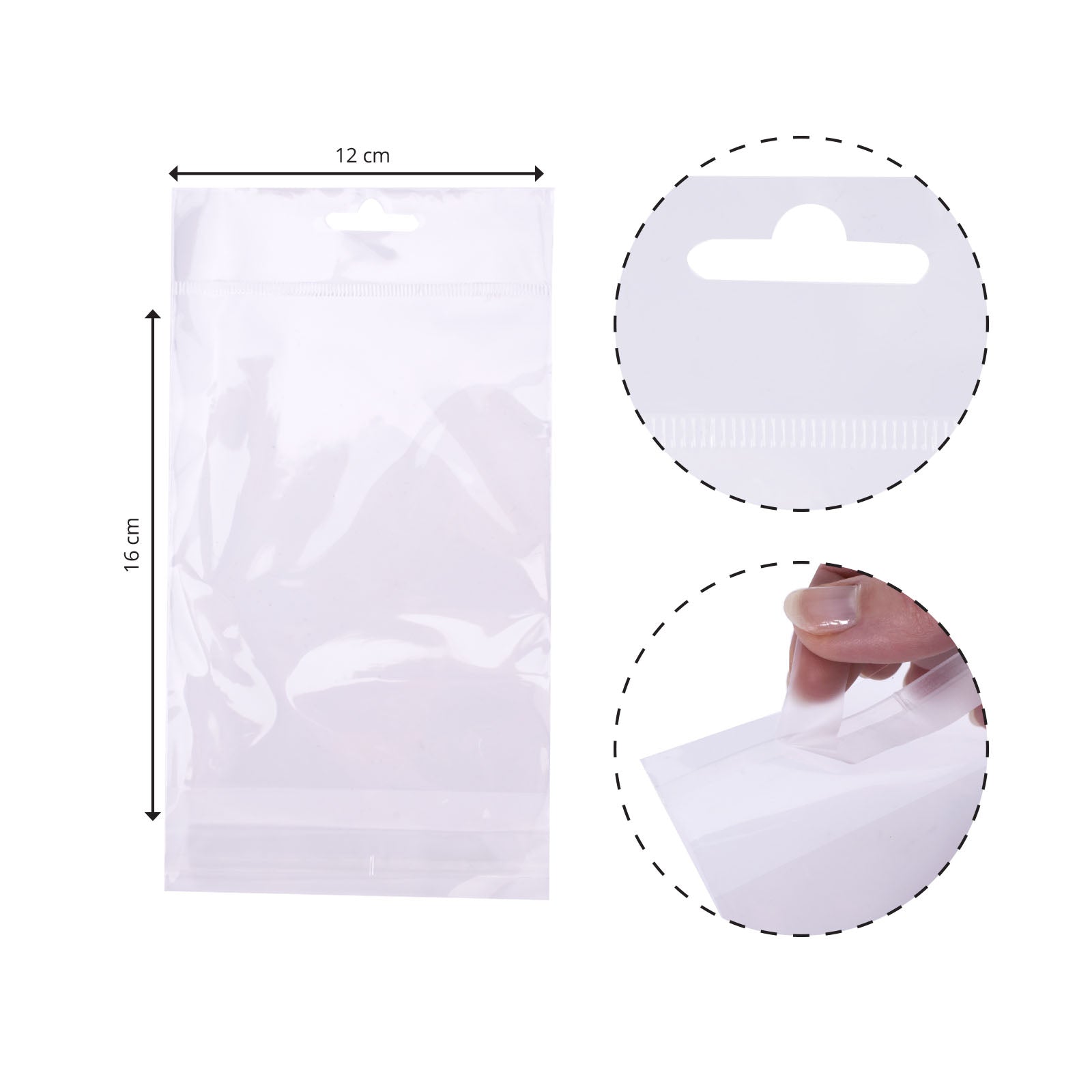 Vaessen creative • sachet d'étiquettes 12x16cm a6 100pcs