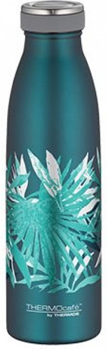 Gourde Thermos tc - 0,5 litre - palmiers bleu lagon