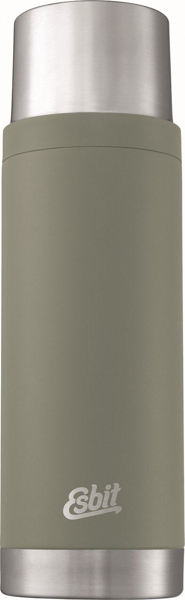 Bouteille isotherme en acier inoxydable Esbit sculptor 1 litre gris pierre