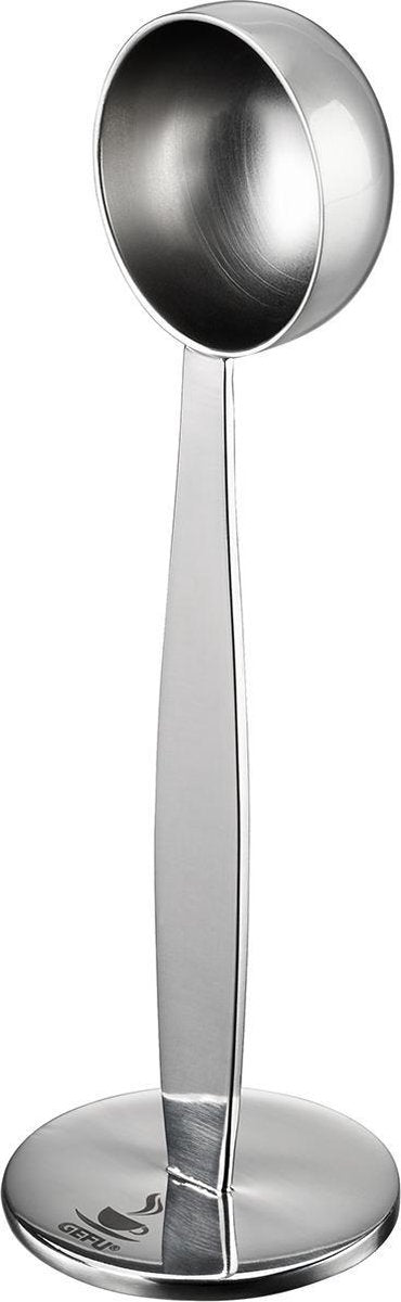 Cuillère doseuse à café Gefu tamino avec pilon - 7 grammes - acier inoxydable - accessoire expresso
