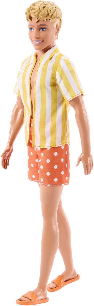Poupée Ken style Barbie fashionistas - avec des cheveux blonds dans une natte