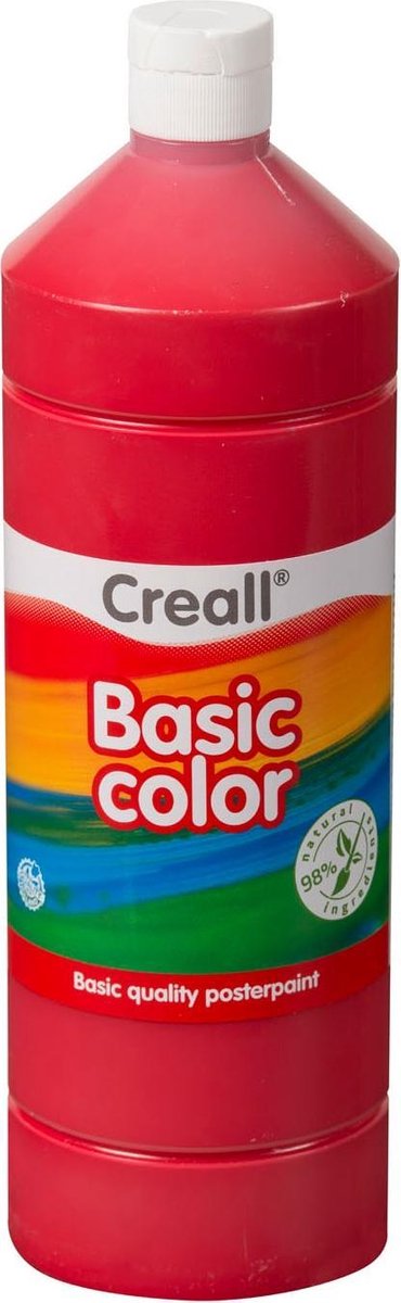 Creall School exécute le rouge clair, 1 litre
