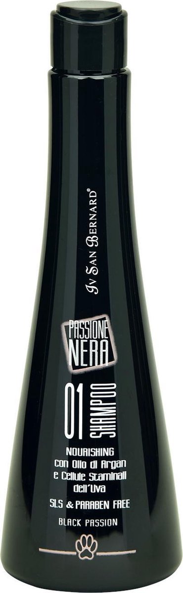 I.s.b. shampoing pelage 01 black passion 250 ml noir - shampoing chien - shampoing chat
