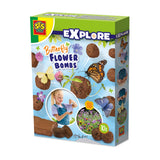 Ses créatifs – explorer – bombes de fleurs papillons – fabriquer des bombes de fleurs – semer des fleurs – attirer les papillons dans votre jardin - afbeelding 1