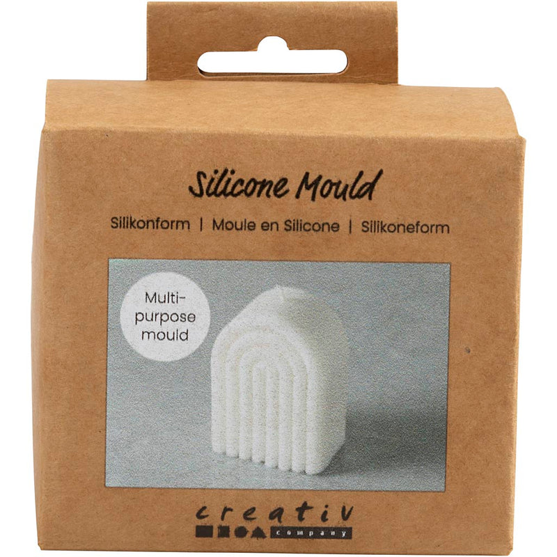 Moule en silicone Creativ company, arc, h: 8 cm, p 4 cm, l: 5,5 cm, 1 pièce 1 boîte