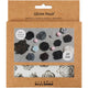 Moules en silicone Creativ company, roses, h : 0,5-1 cm, l : 0,8-4 cm, 1 pièce