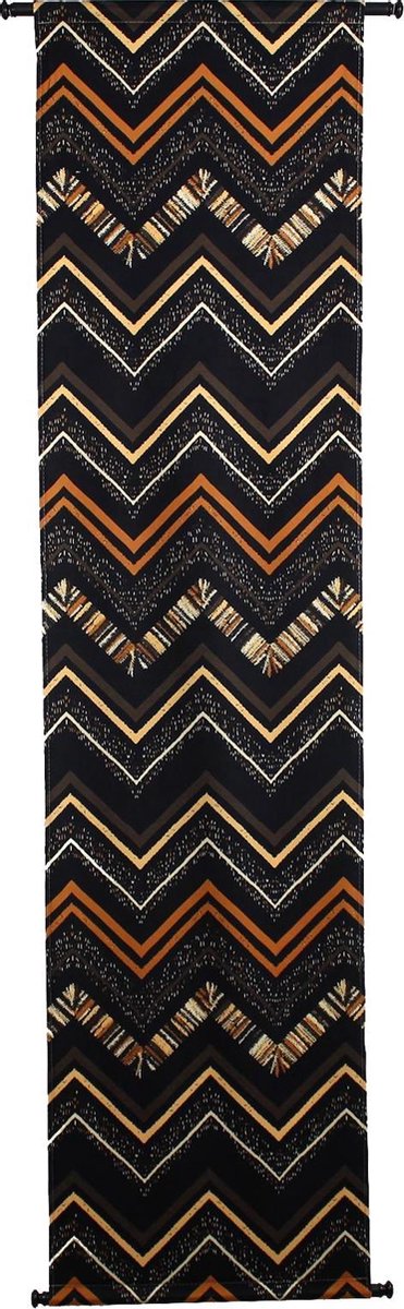 Serviette murale collection Hd noir 56x3x178cm