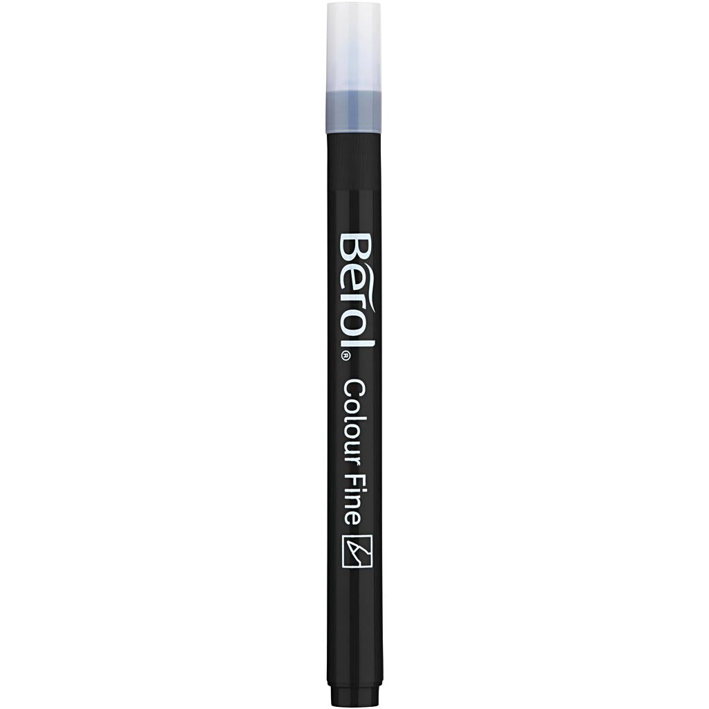 Berol Colorfine, épaisseur de ligne 0,6 mm, noir, 12 pièces 1 boîte