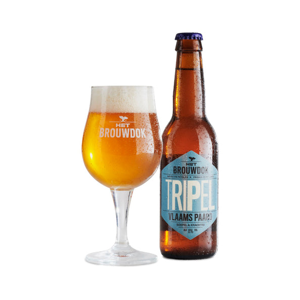 Le quai de brassage Cheval flamand triple bouteille (12x 33cl)