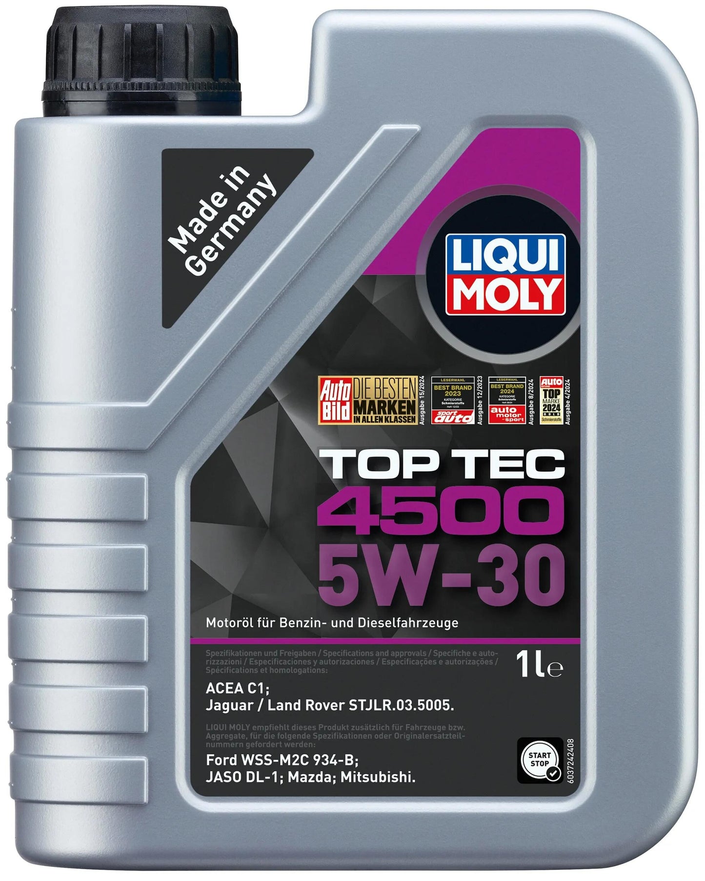 Huile Liqui moly top tec 4500 5w-30 1l