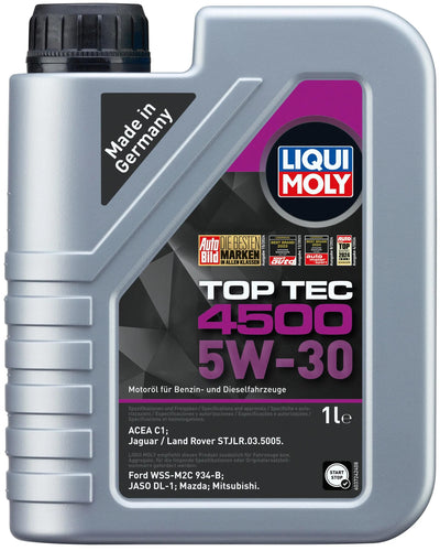 Huile Liqui moly top tec 4500 5w-30 1l