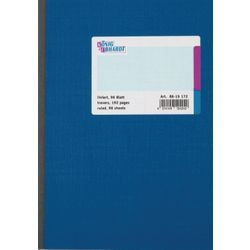 Carnet König Ebhardt A5 bleu ligné