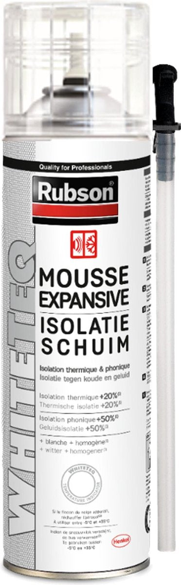 Rubson 1039508 - teq blanc 500ml | 12 pièces