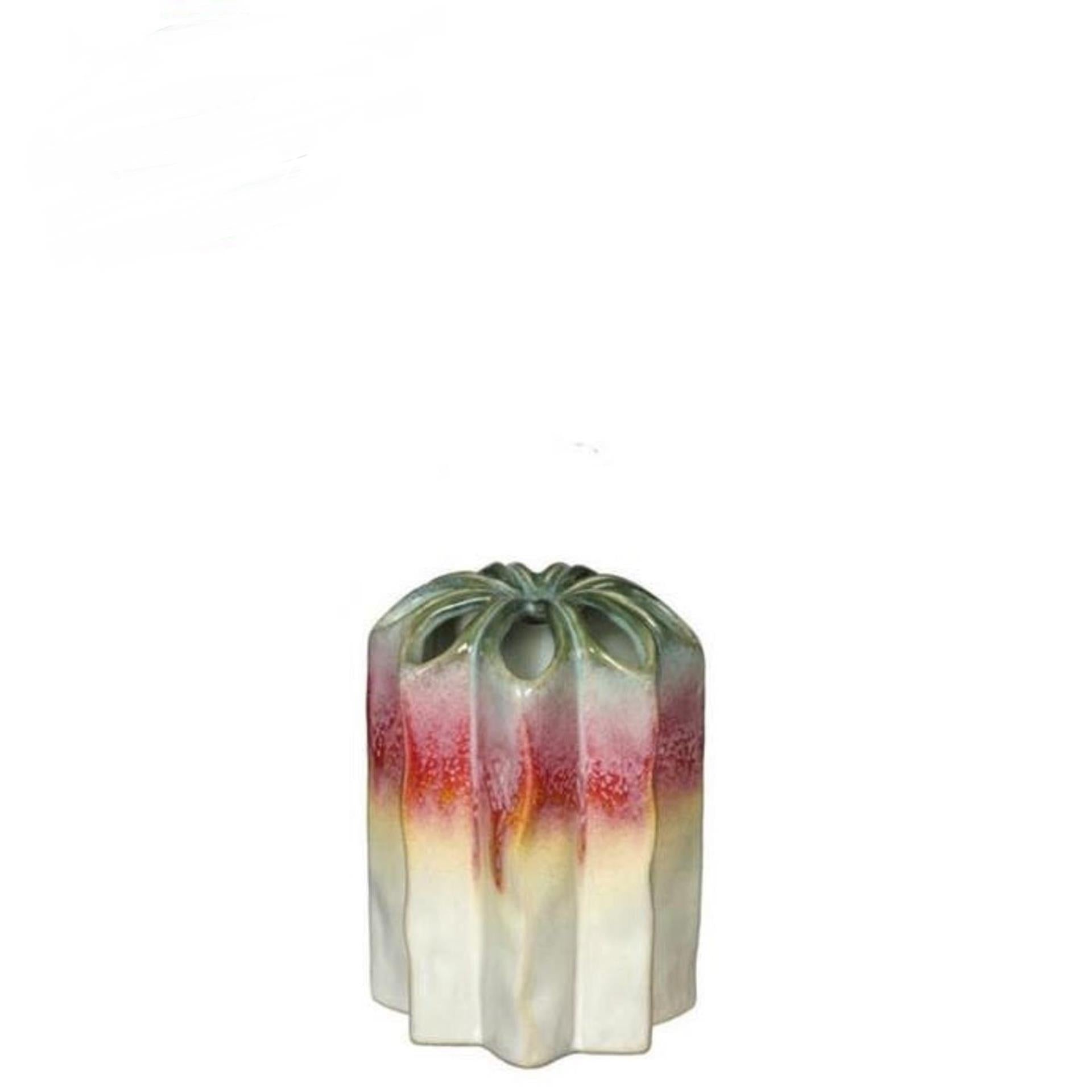 Idées vase coquelicot arc-en-ciel 4 saisons s 10,5x10,5x15cm