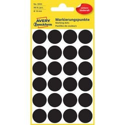 Points de marquage Avery Black 3003