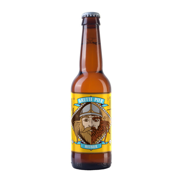 Bouteille de bière de blé Grutte Pier (24x 33cl)