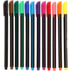Feutres fins Colortime, épaisseur de trait 0,6-0,7 mm, différentes couleurs, 12 pièces, 1 boîte