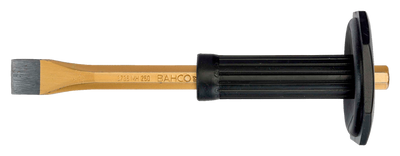 Bahco burin à froid plat 400mm protection des mains