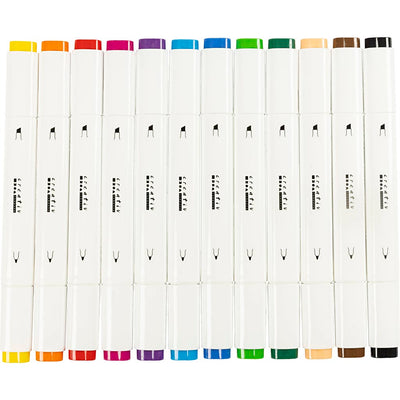 Creativ Company Drawing Pen Standard Colors, 12st.