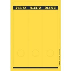 Dossier étiquettes de dos leitz jaune 75 feuilles de papier
