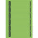 Classeur étiquettes de dos leitz vert 150 morceaux de papier