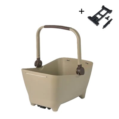 Panier pour chien Basil buddy mik 2.0 marron