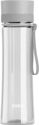Gourde Zoku, 0,6 l, polypropylène silicone, sans BPA, gris clair |