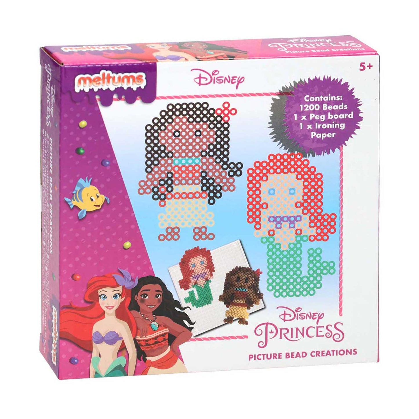 Disney Princess Meltums Ironing Bead Set, 1200dlg,