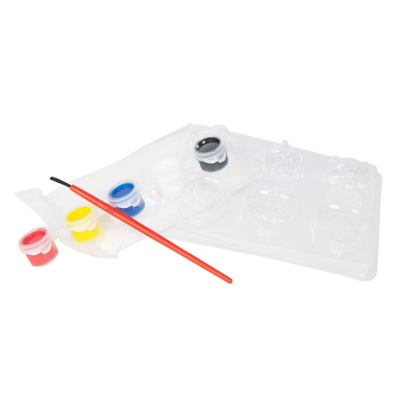 Sambro plâtre moulage peinture patte patrouille