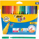 BIC Visa Bine Color Markers, épaisseur de ligne 1,6 mm, différentes couleurs, 18 pièces 1 boîte