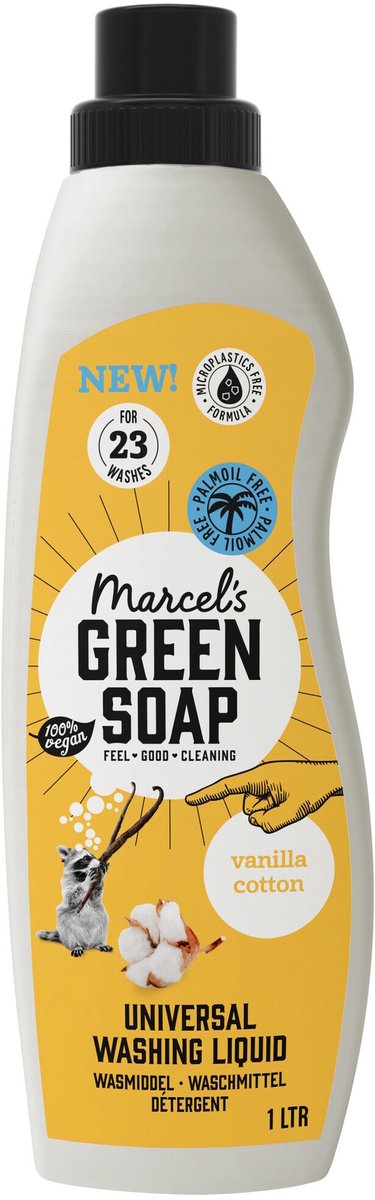 Marcels Green Soap détergent Coton de vanille