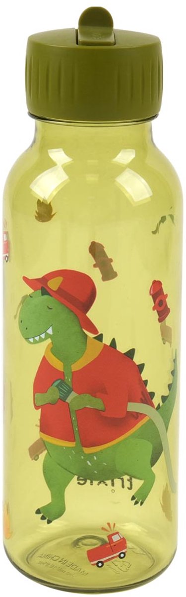 Trixie | bouteille pompier mr. dinosaure tritan 500ml