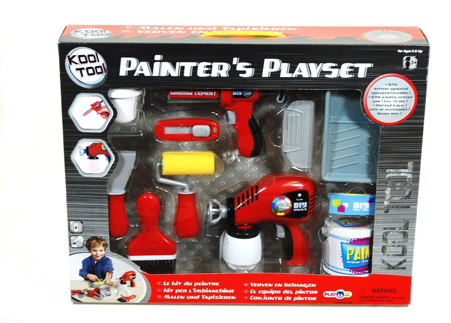 Pulvérisateur de peinture avec accessoires