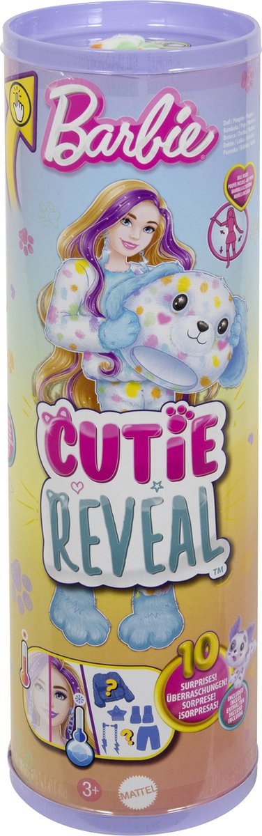 Barbie Cutie révèle un rêve de couleur - poupée - Dalmatien