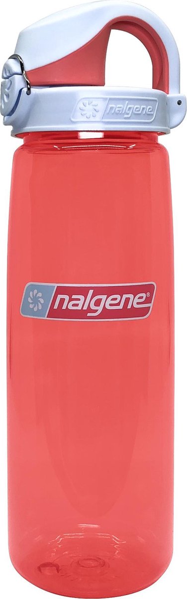 Nalgene - otf - gourde - bouteille d'eau - étanche - bouteille d'eau - 650 ml - sans bpa - sustain - bouchon antigel corail