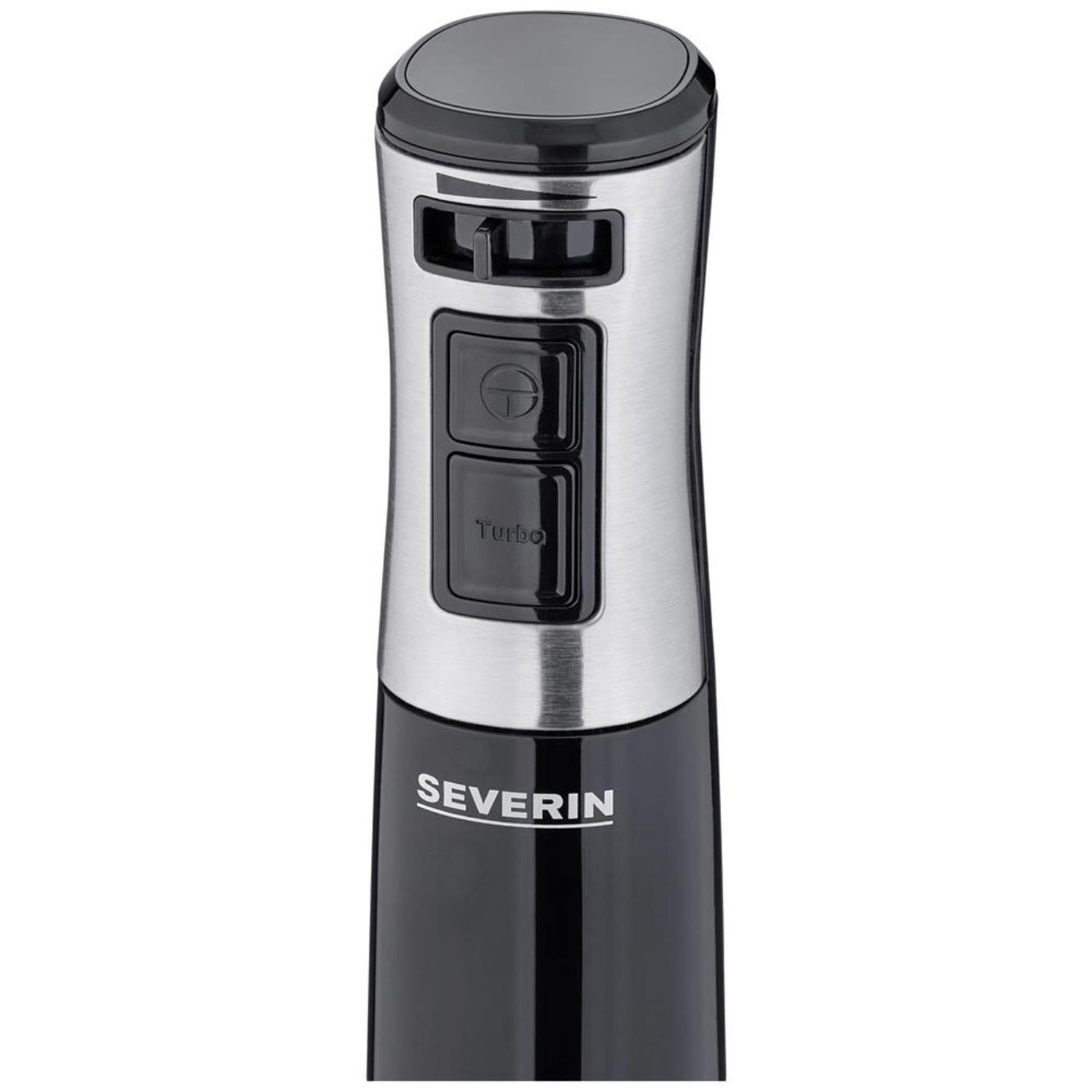 Mixeur plongeant Severin 600w inox noir