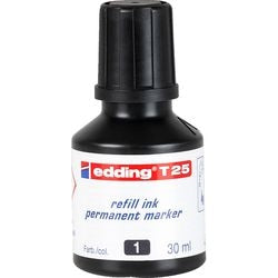 Recharge d'encre marqueur permanent edding t25 noir