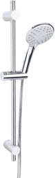 Differnz set de barre coulissante deluxe 54 cm avec douchette et flexible de douche chromé