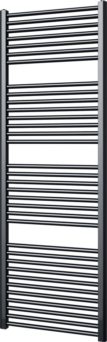 Radiateur design Plieger Palermo – radiateur sèche-serviettes – 170,2 cm x 50 cm - 799 watts – anthracite métallisé