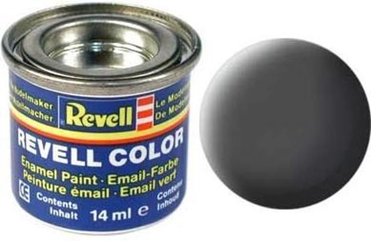 Revell Email Paint # 378 Dark Grey, Zijdemat