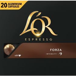Abi tasses à café l'or expresso forza 20 pièces