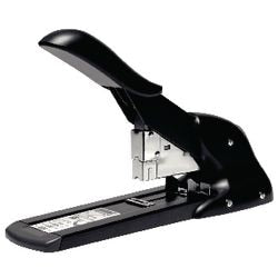 Agrafeuse robuste rapid fashion hd110, noire 110 feuilles