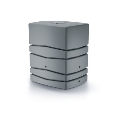 Prosperplast 1071716 - baril de pluie 450l aqua tower gris | 1 pièce