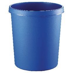 Poubelle helit 18 litres bleue