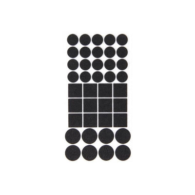 Mack 1069036 - assortiment de feutres autocollants noirs | 12 pièces