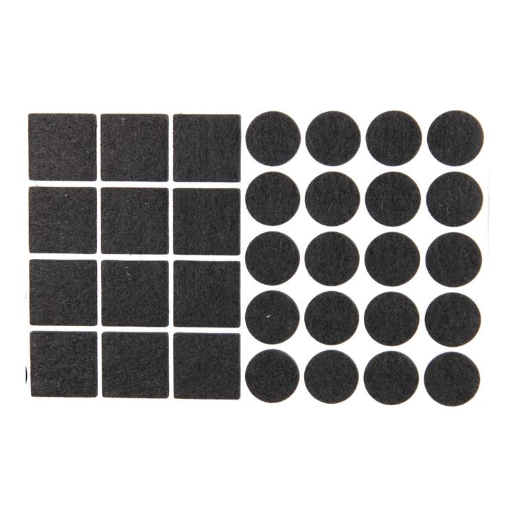 Mack 1069036 - assortiment de feutres autocollants noirs | 12 pièces