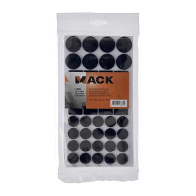 Mack 1069036 - assortiment de feutres autocollants noirs | 12 pièces