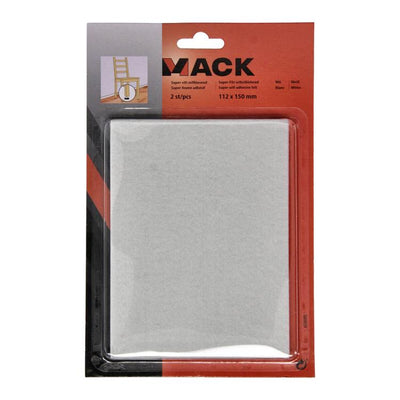 Mack 1069039 - super feutre autocollant blanc 112 x 150 mm 2 pcs | 12 pièces
